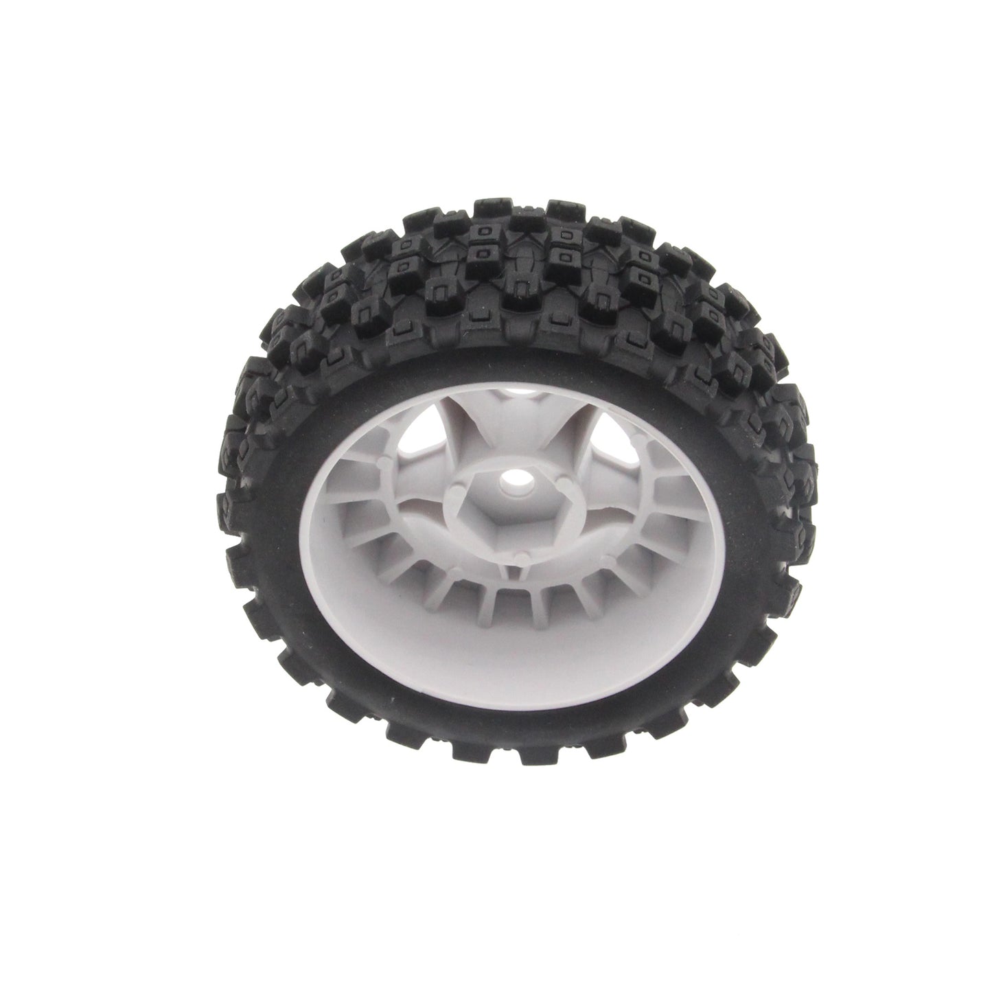 Mounte Tires / Wheels (4) Arrma Typhon Grom White