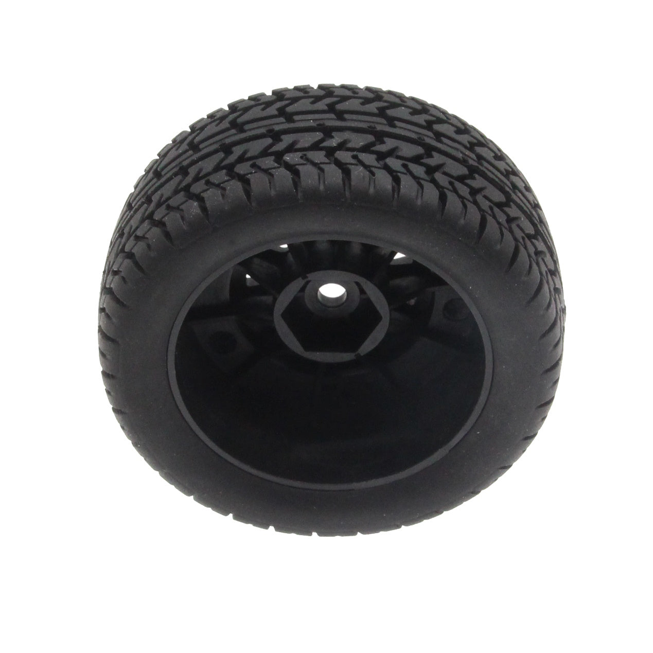 Mounted Tires / Wheels (4) Arrma Grom Granite Black