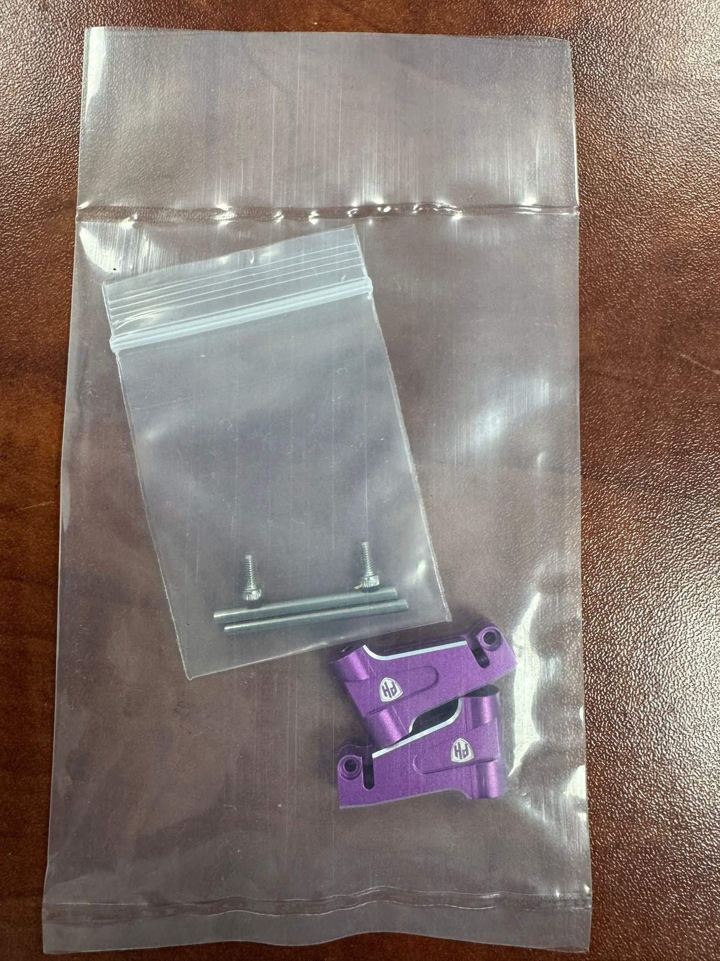 Powerhobby Aluminum Front Upper Arms Purple MST RMX 2.5 / 2.0