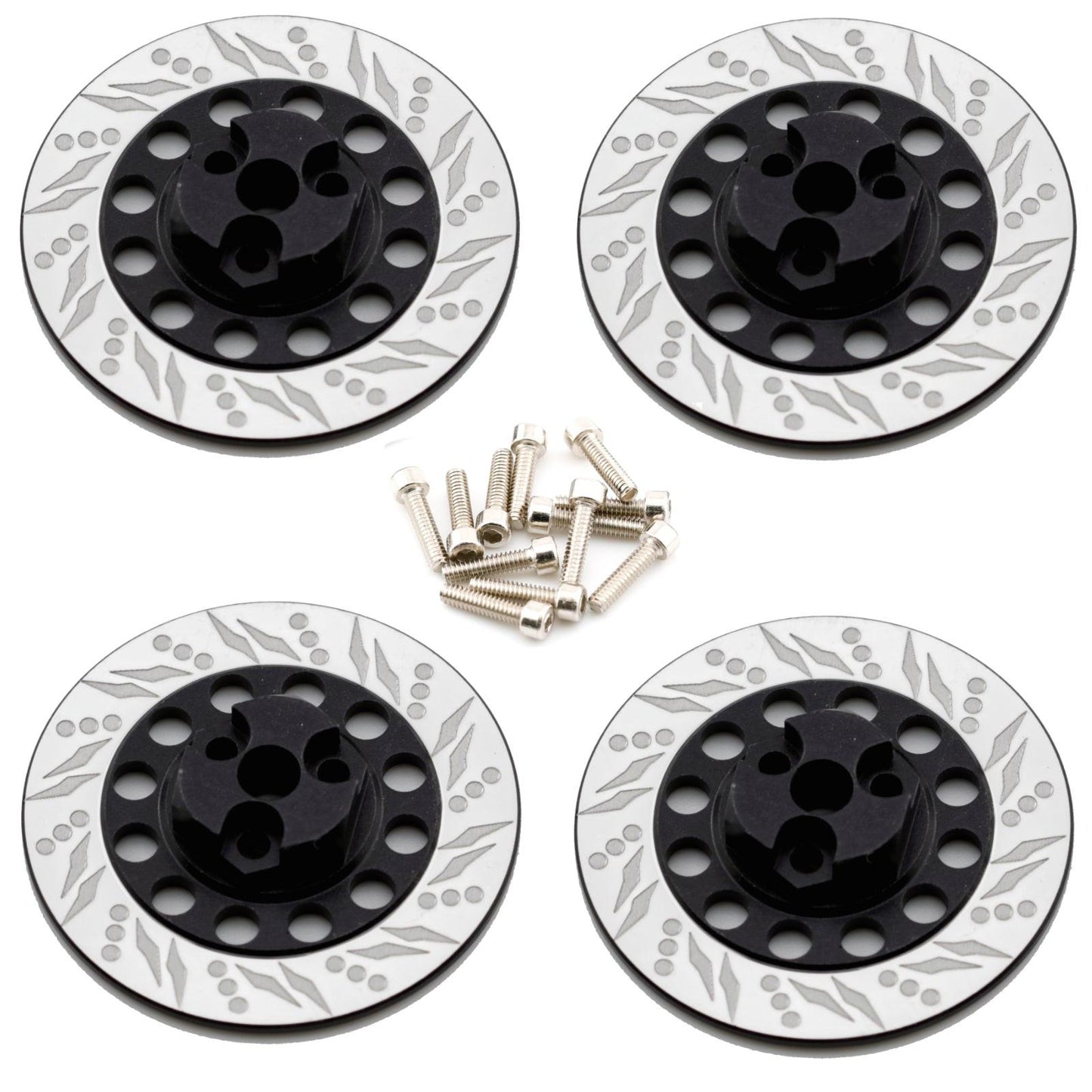 Powerhobby Dummy Disc Brake Hex Black FOR Kyosho Fazer