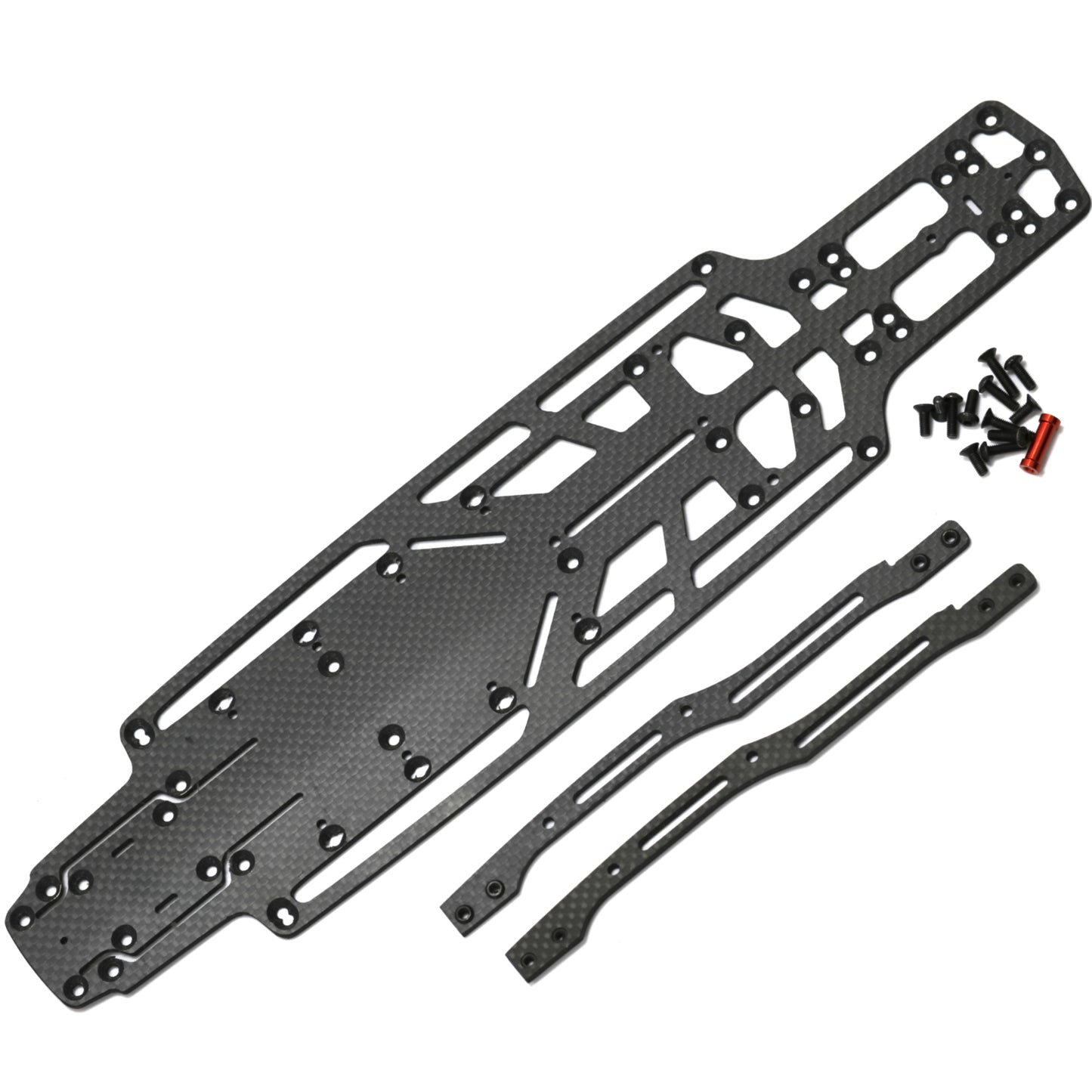 Powerhobby Lightweight Carbon Fiber Main Chassis w Upper Deck MST RMX 2.0 / 2.5