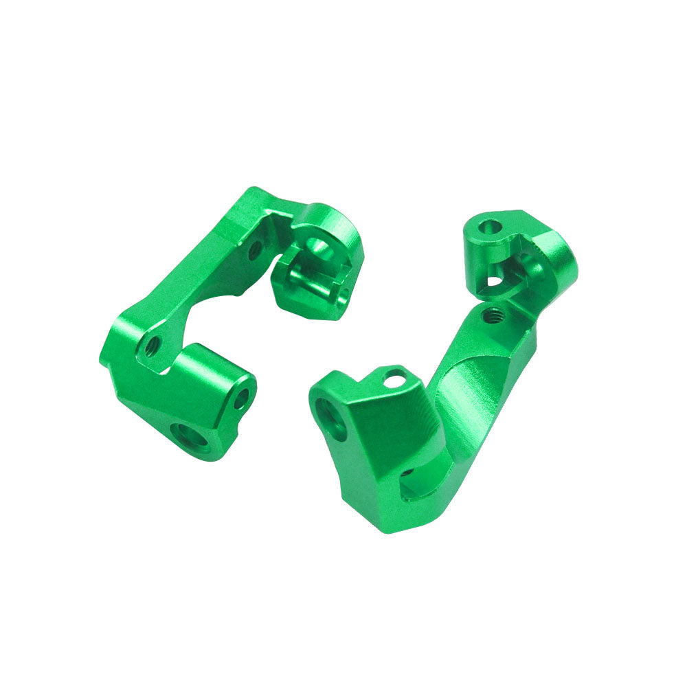 Powerhobby 7075 Aluminum Front C Hub / Knuckle Arms Green FOR Traxxas Mini Maxx