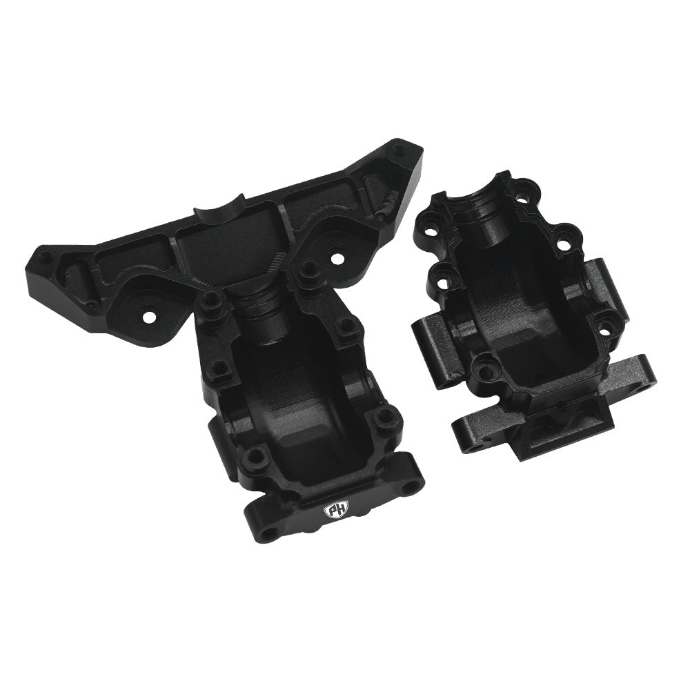 Powerhobby 7075 Aluminum Front Gearbox Black FOR Traxxas Mini Maxx