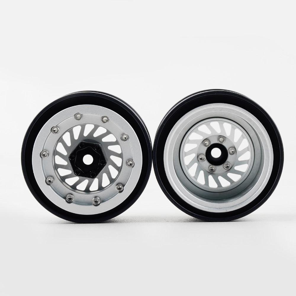 Powerhobby Aluminum Beadlock Wheels High Trial 3.1 (4) FOR Traxxas TRX-4MT F-150 K10