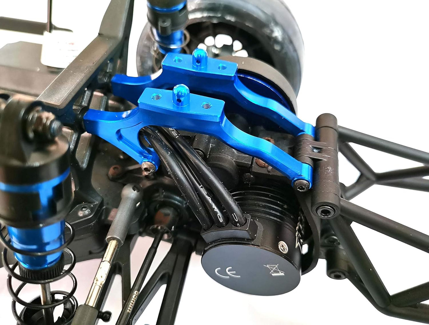 Powerhobby Aluminum Rear Body Mount Blue Associated DR10 DB10 SC10