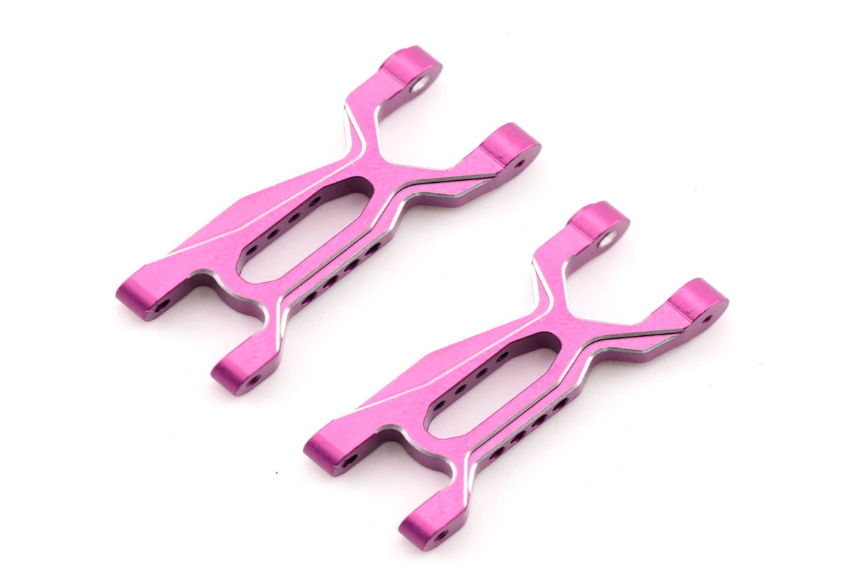 Powerhobby Losi Micro-B Aluminum Front Lower Suspension Arms Purple