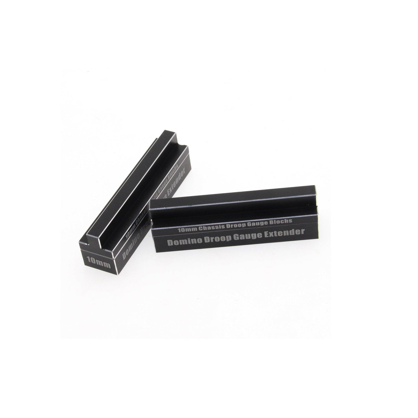 Powerhobby Domino Droop Gauge & Extender 10MM Chasis Droop Gauge Blocks for 1/8 and 1/10 Car