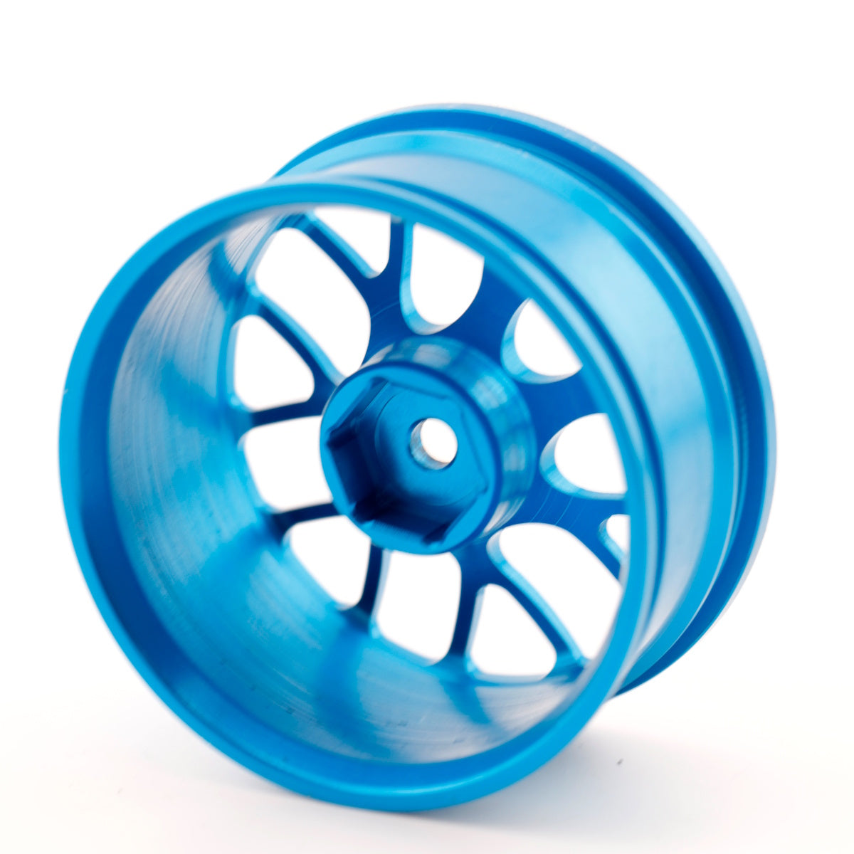 Powerhobby Aluminum 1/10 Touring Car Wheels / Rims (4) 12mm Hex A