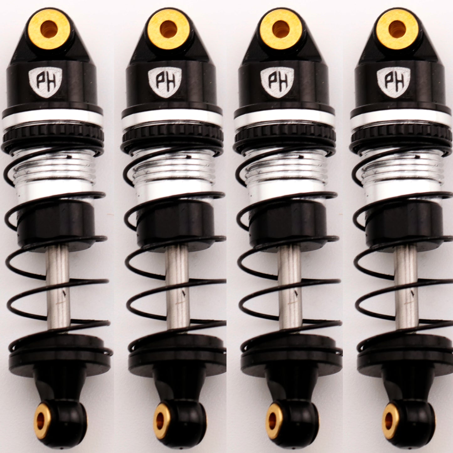 Powerhobby Aluminum Oil Shocks for Buggy Losi Micro-B/Micro-T (Front & Rear)