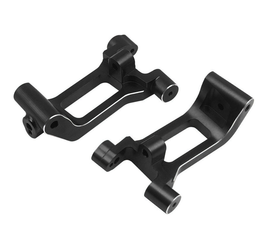 Powerhobby 7075 Aluminum Front Caster Blocks Arm Black FOR Traxxas Funco