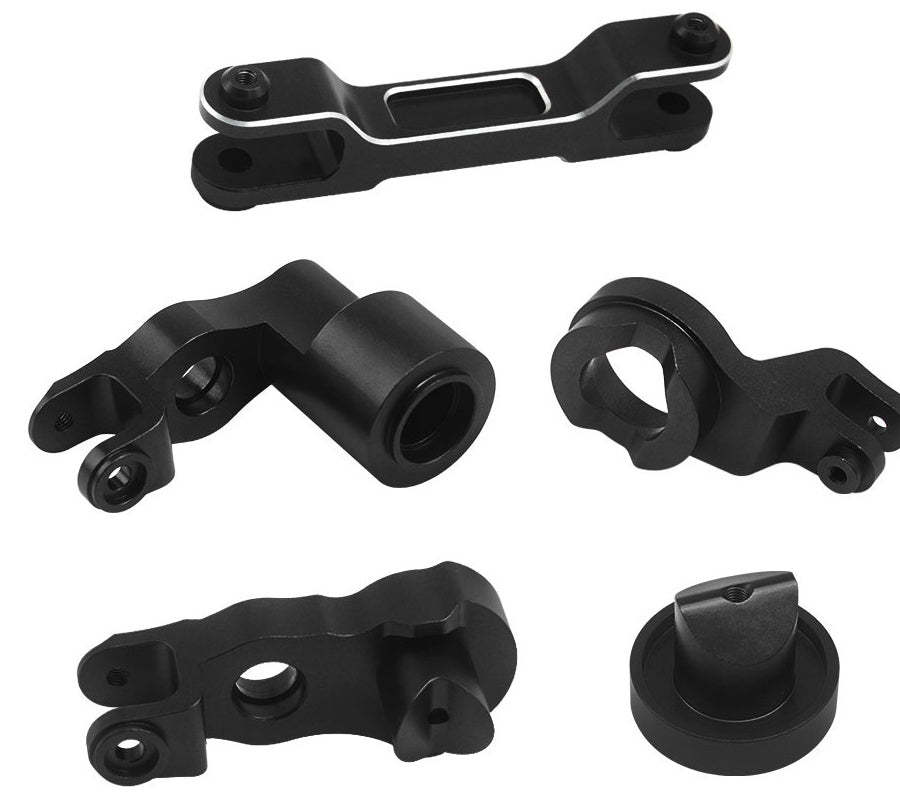 Powerhobby 7075 Aluminum Steering Belcrank Black For Traxxas Funco Sand Car