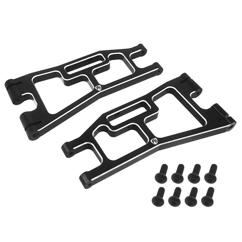 Powerhobby 7075 Aluminum Rear Lower Arms Black FOR Traxxas Funco