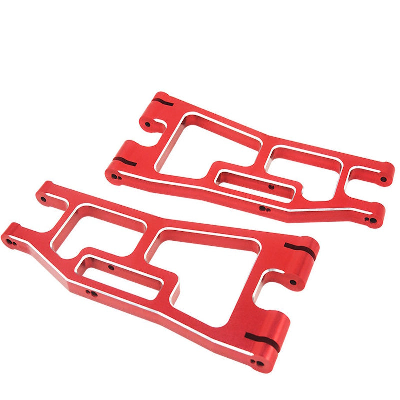 Powerhobby 7075 Aluminum Rear Lower Arms RED FOR Traxxas Funco
