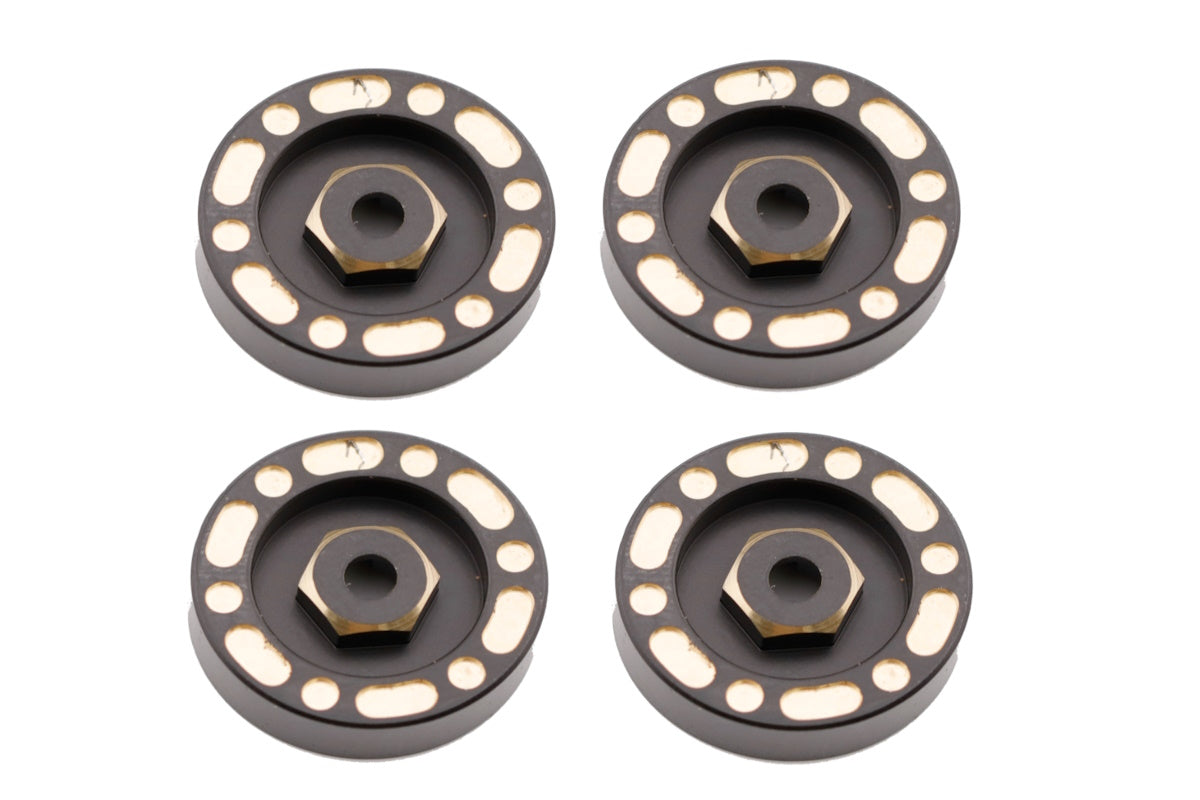 Powerhobby Brass 7mm Hex Hub Weight Set Hpi Venture18