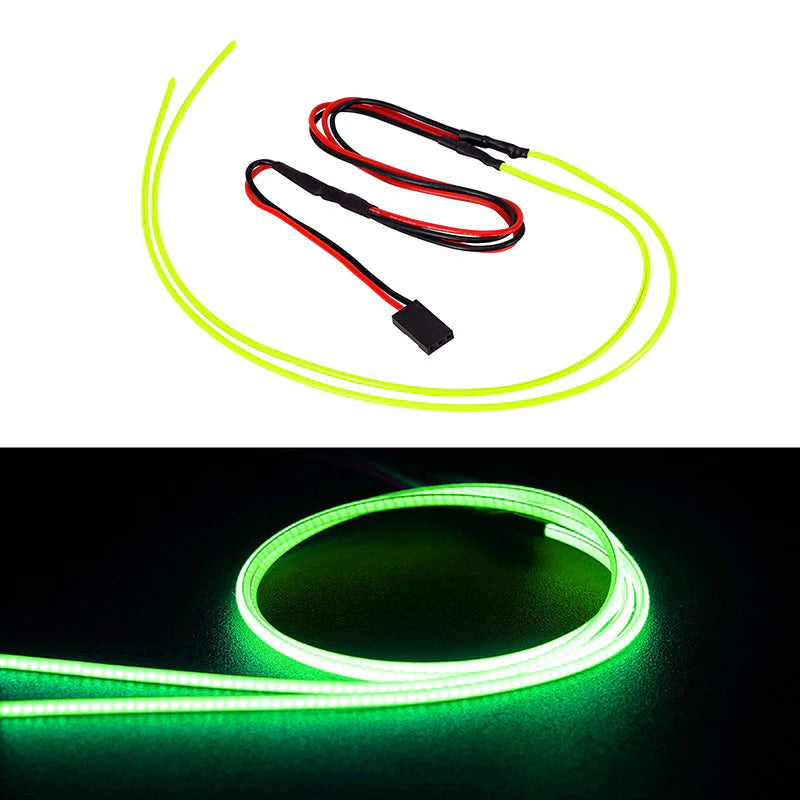 Powerhobby Flexible Cuttable LED Strip Lights 1/24 1/28 SCX24 ( Green )