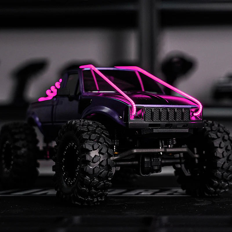 Powerhobby Flexible Cuttable LED Strip Lights 1/24 1/28 SCX24 ( Purple )