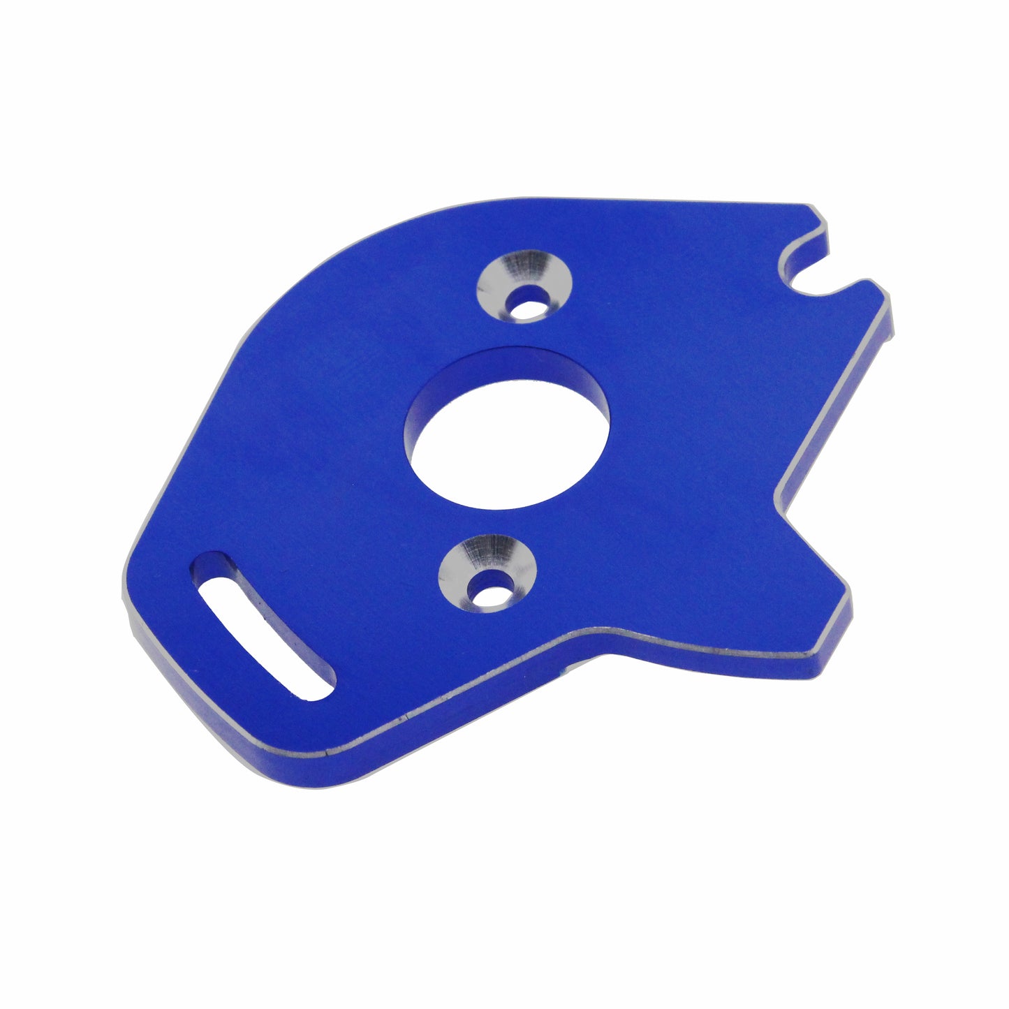 Powerhobby Aluminum Motor Plate BLUE FOR Traxxas 6890 Slash / Stampede 4x4