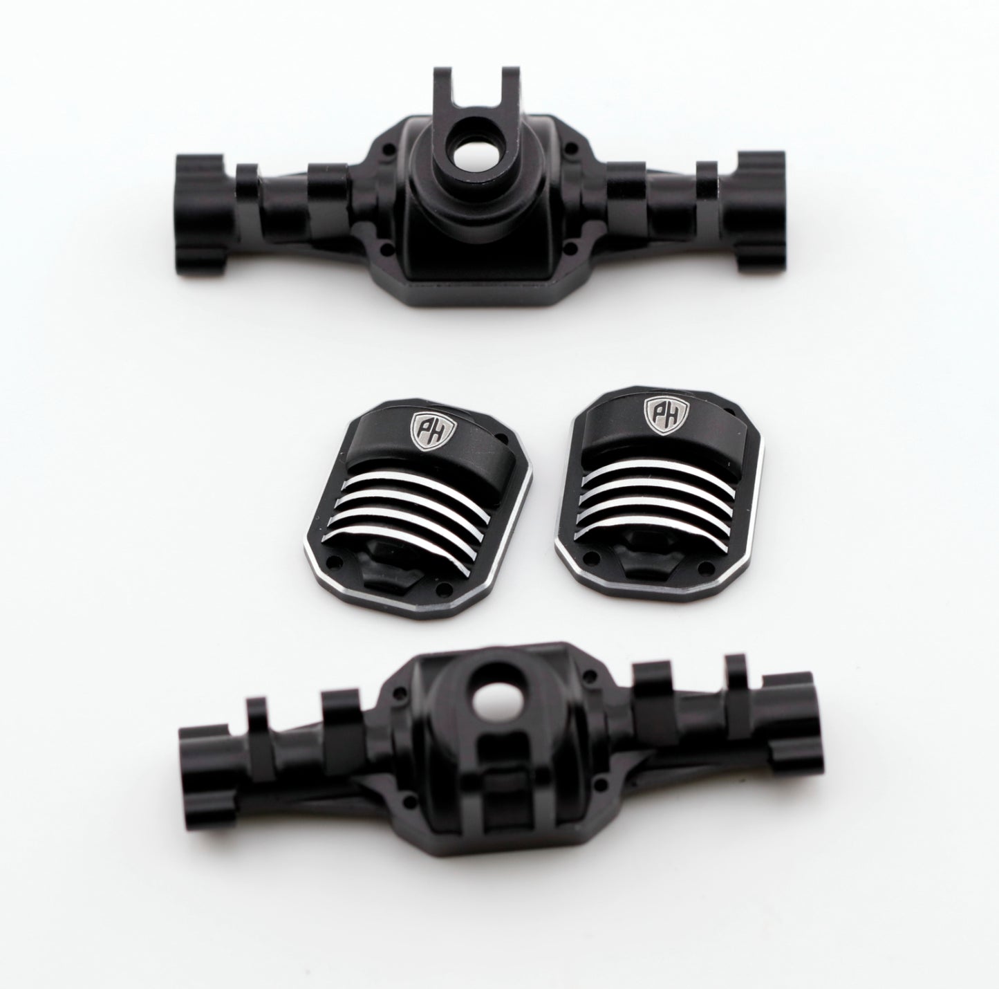 Powerhobby Front & Rear Axle Set Black HPI Venture18