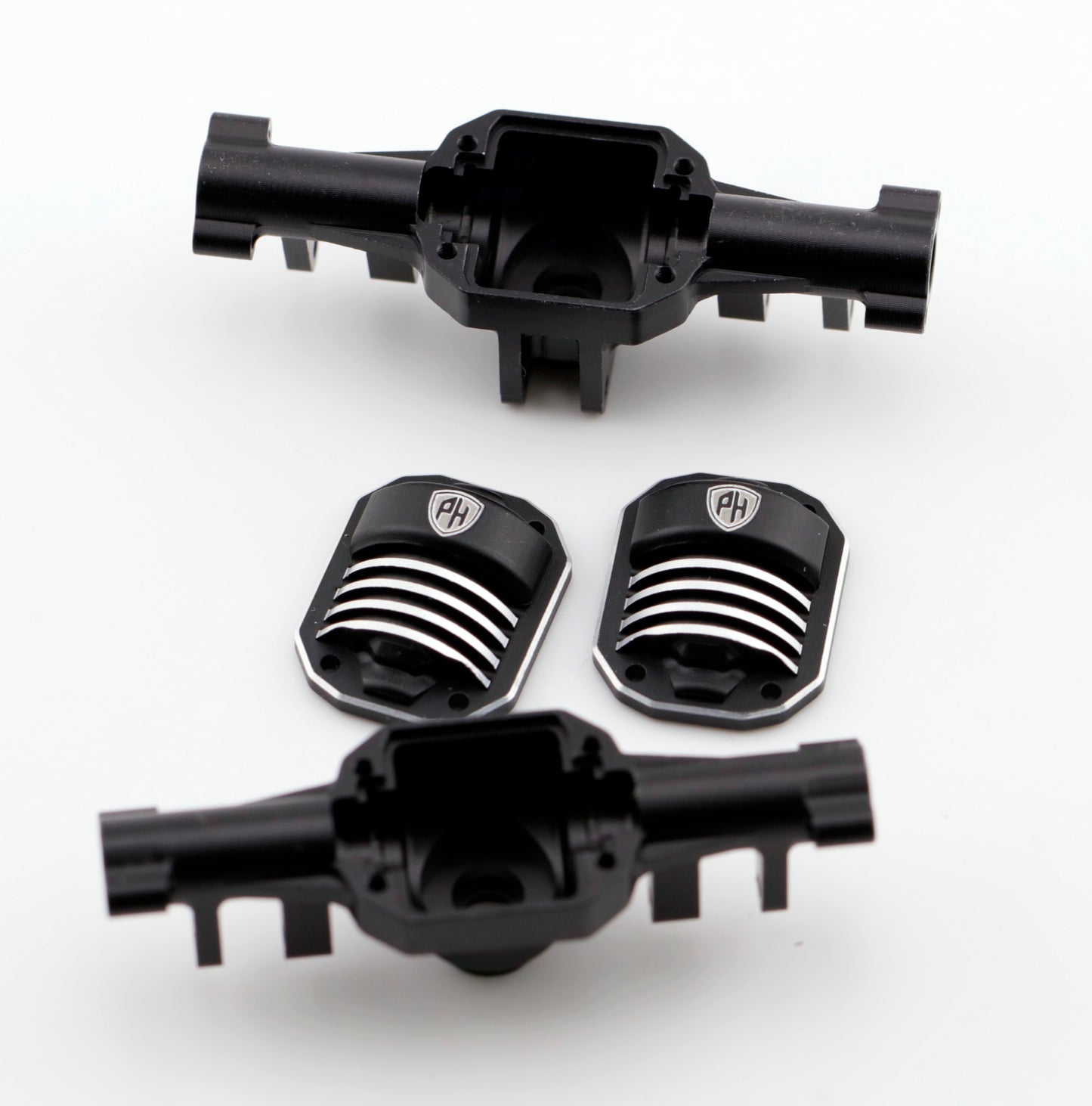 Powerhobby Front & Rear Axle Set Black HPI Venture18