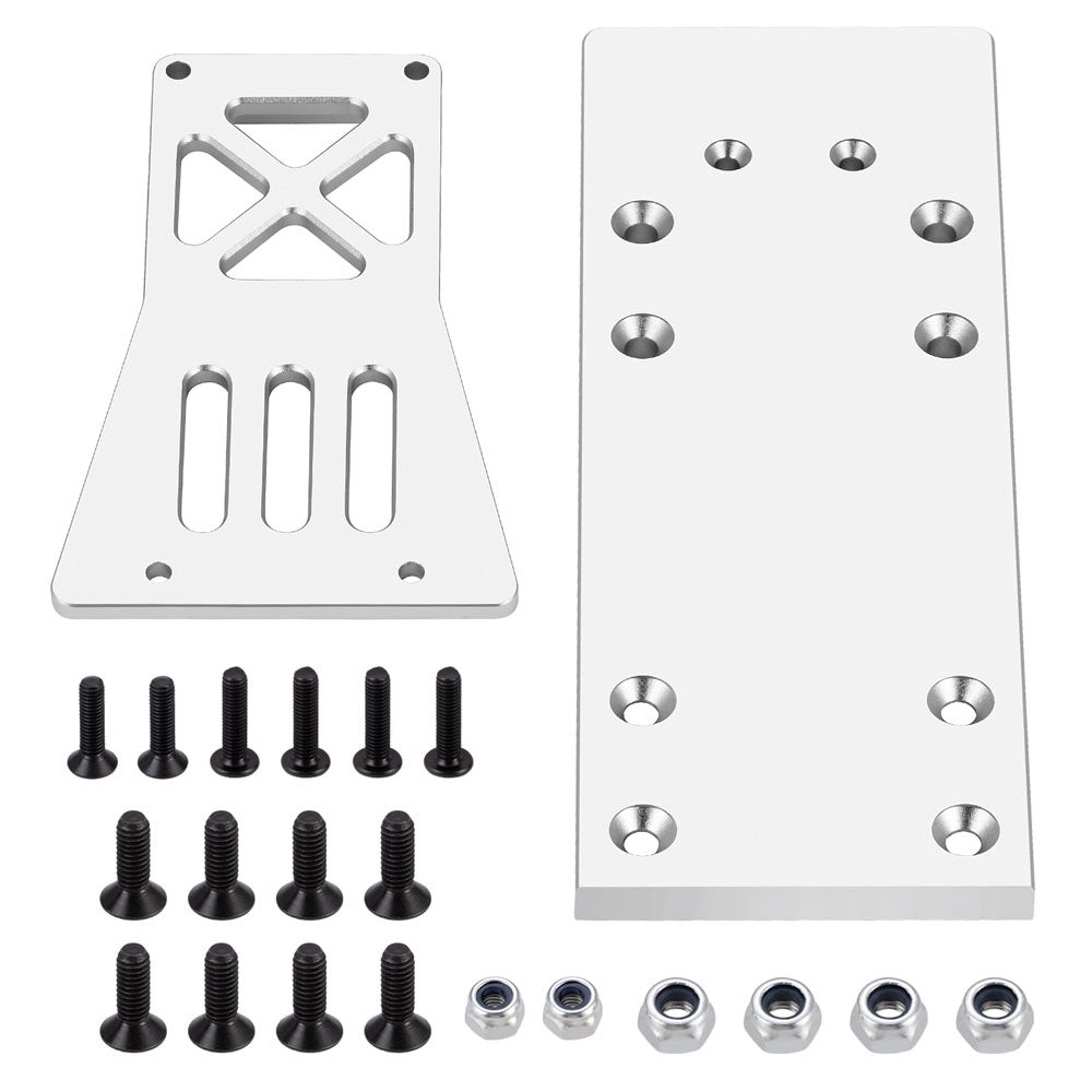 Powerhobby Wheelbase Extension 80mm Silver For Traxxas Rustler Bandit