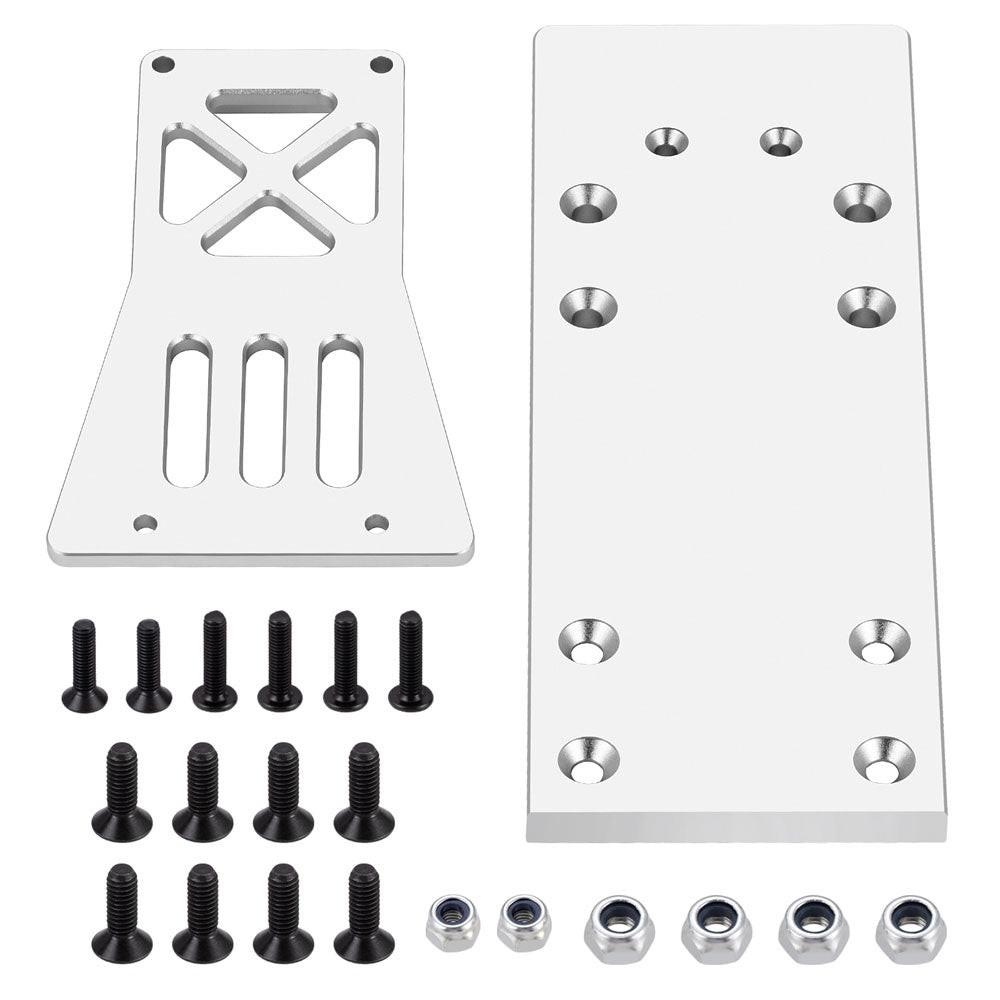 Powerhobby Wheelbase Extension 80mm Silver For Traxxas Rustler Bandit