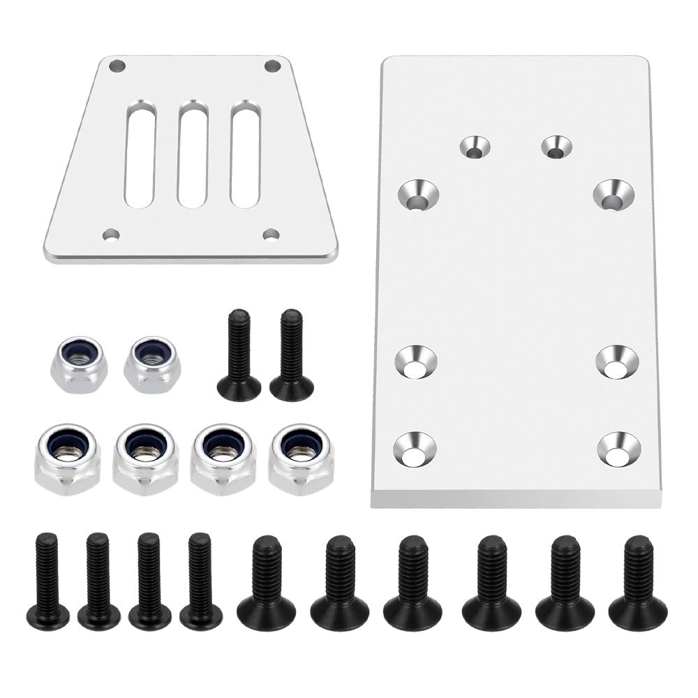 Powerhobby Wheelbase Extension 40mm Silver For Traxxas Rustler Bandit