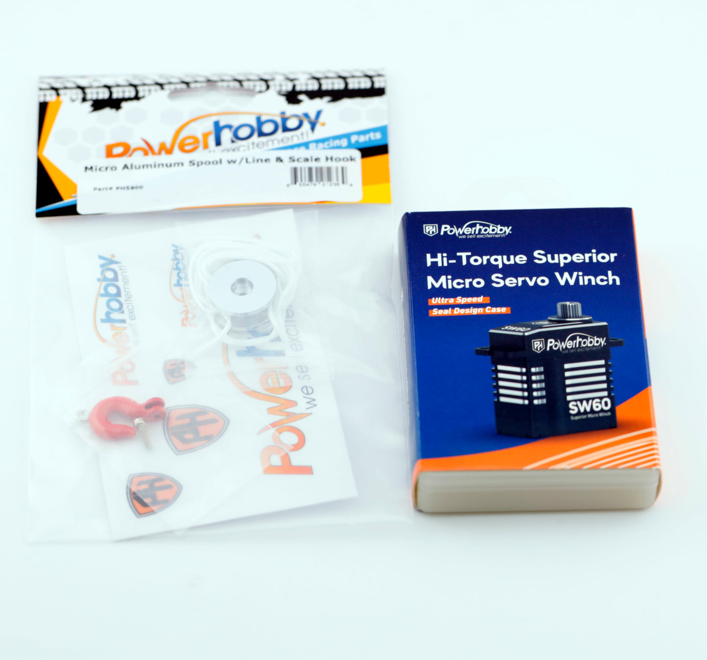 Powerhobby SW60 High Torque Superior Micro Winch Servo