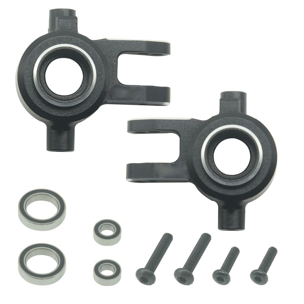 Powerhobby Aluminum Front Steering Blacks FOR Traxxas Jato 4x4 9037