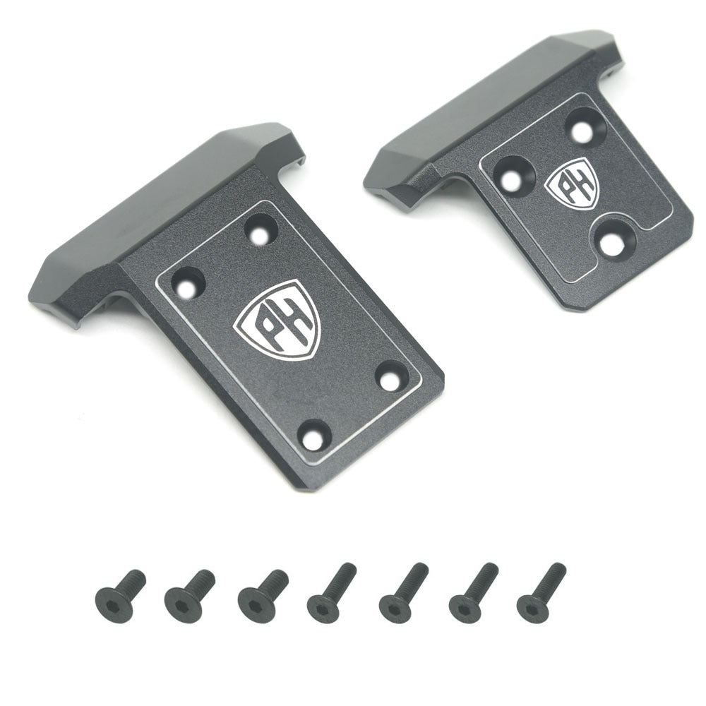 Powerhobby Aluminum Front + Rear Chassis Armor Skid Plates Guard FOR Traxxas Jato 4X4