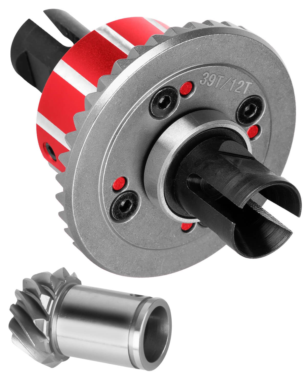 Powerhobby 39T Differential & 12T Main Gear Fits : Arrma Kraton / Outcast 8S