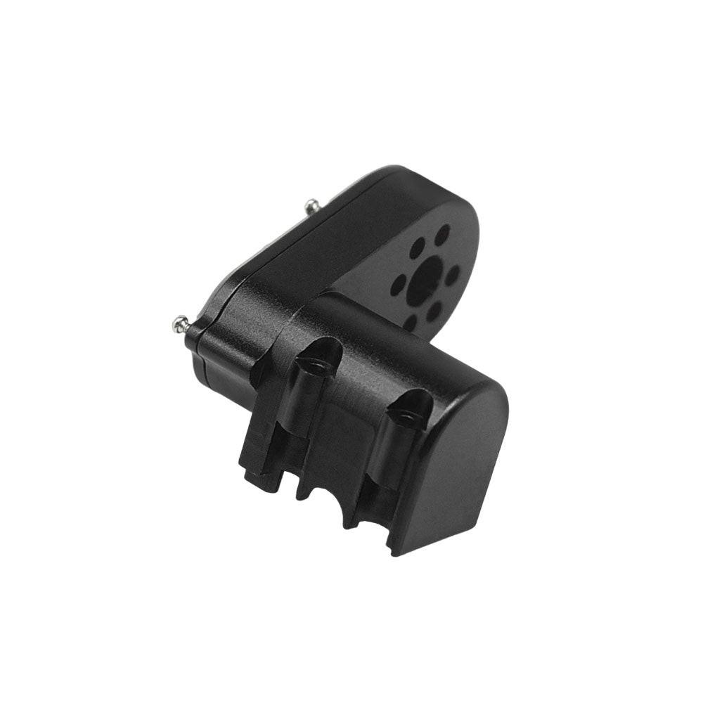 Powerhobby Aluminum Gear Box + Skid Plate With Gears Black Axial SCX30