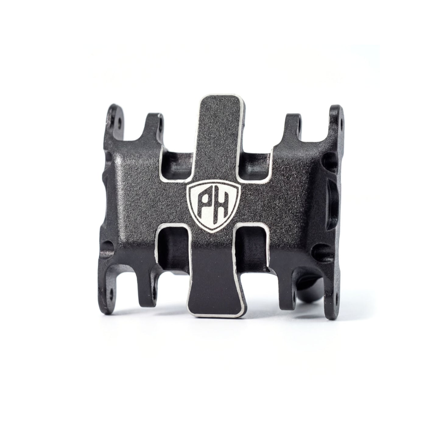 Powerhobby Aluminum Gear Box + Skid Plate With Gears Black Axial SCX30