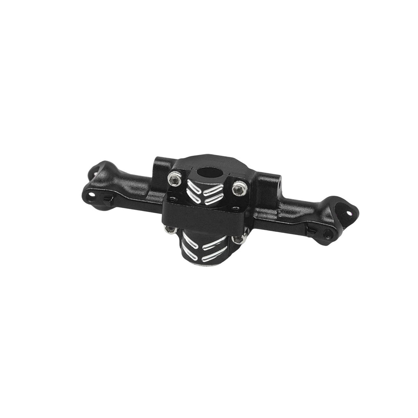 Powerhobby Alminum Front Axle w Cover Black Axial SCX30
