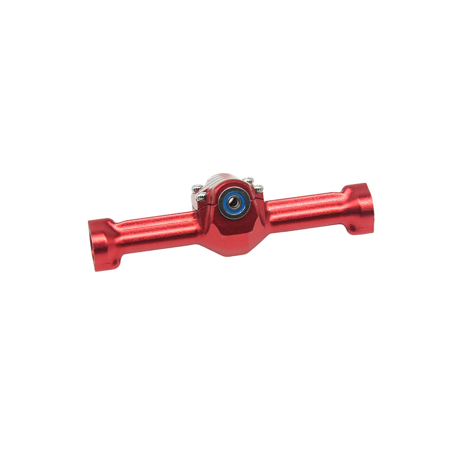 Powerhobby Aluminum Rear Axle w Cover Red Axial SCX30