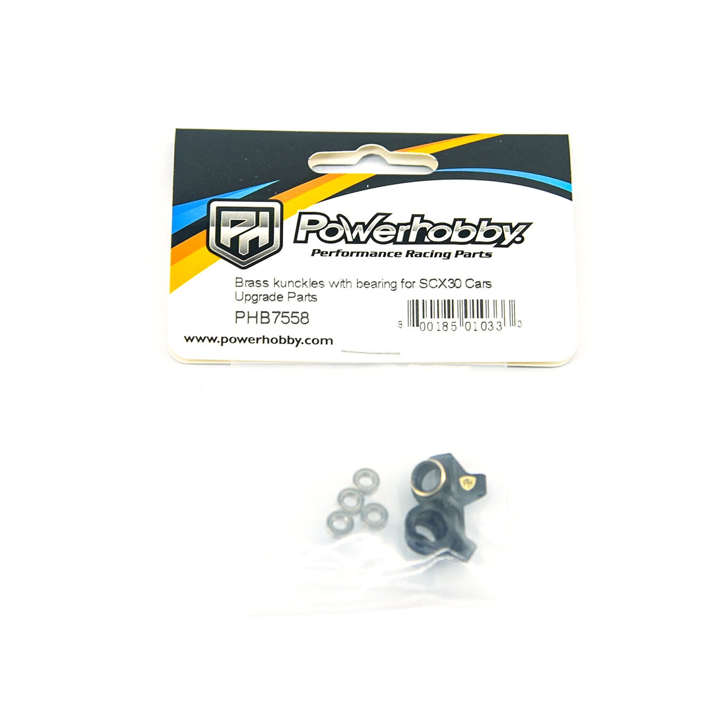 Powerhobby Brass kunckles w Bearing Axial SCX30