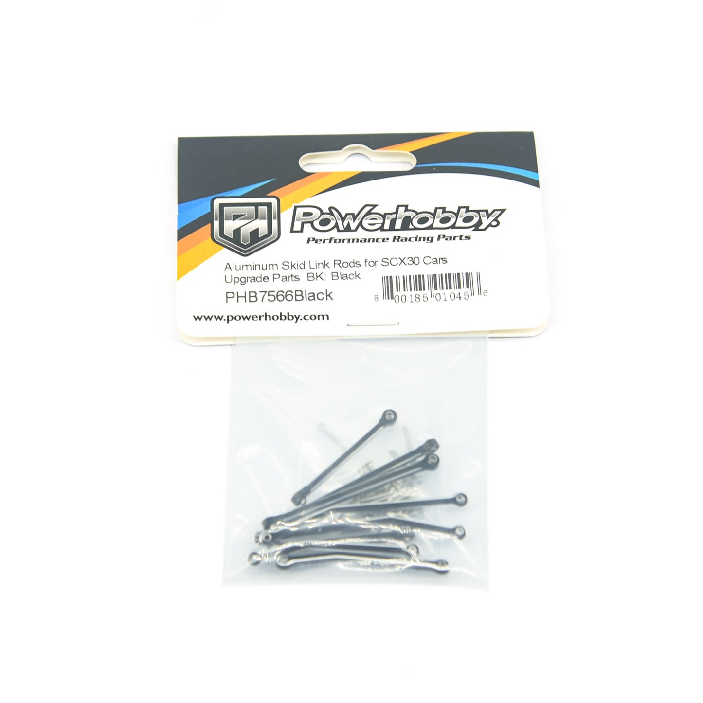 Powerhobby Aluminum Chassis Links Black Axial SCX30