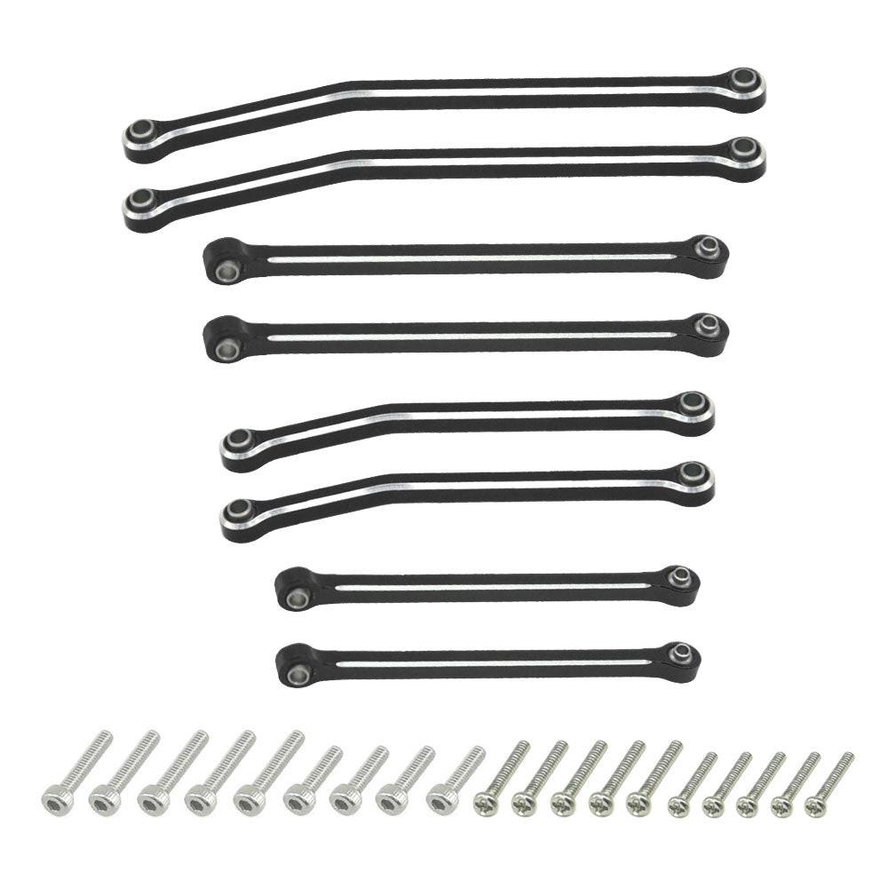 Powerhobby Aluminum Chassis Links Black Axial SCX30