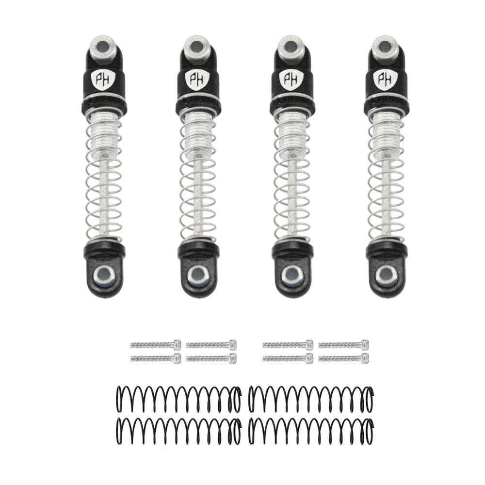 Powerhobby Axial SCX30 Aluminum Shocks 25mm (4) Black PHB7569Black
