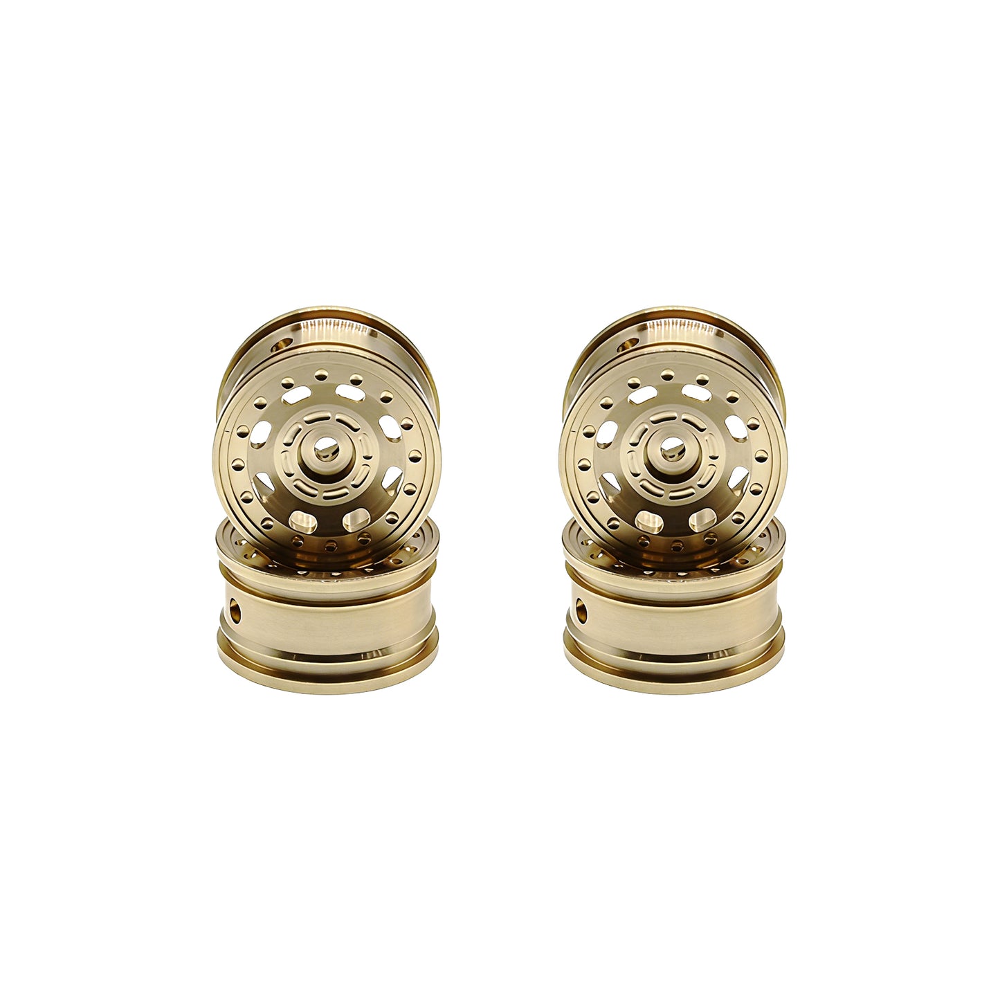 Powerhobby Brass Wheels 8-Slot (4) Axial SCX30