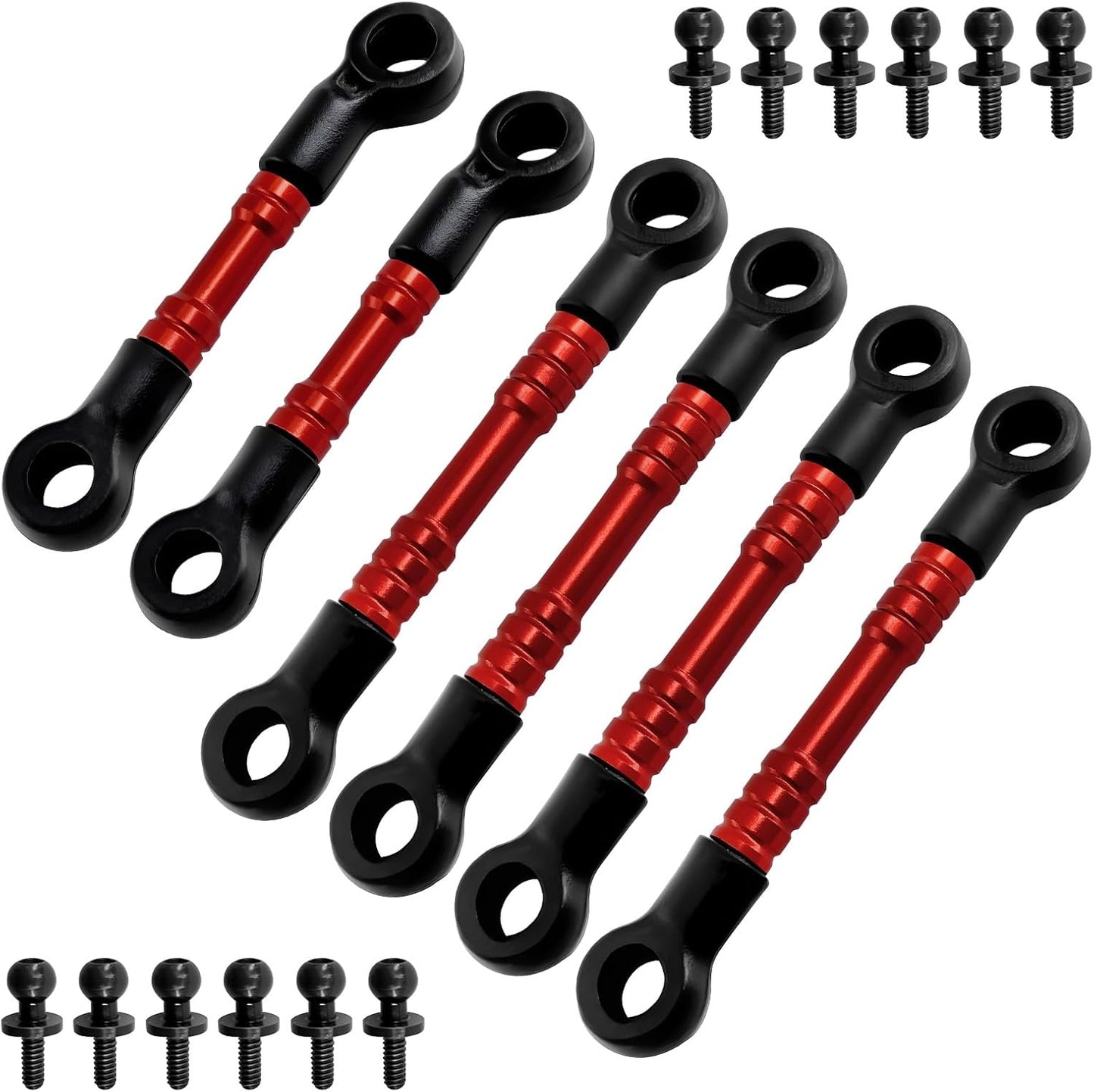Powerhobby Losi Micro-B / Micro-T Link Set Red