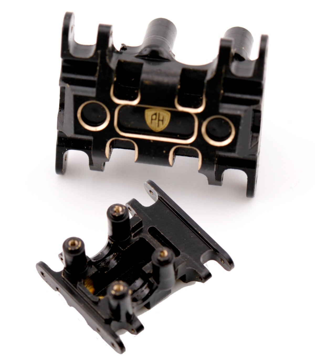 Powerhobby Brass Skid Plate Axial SCX30