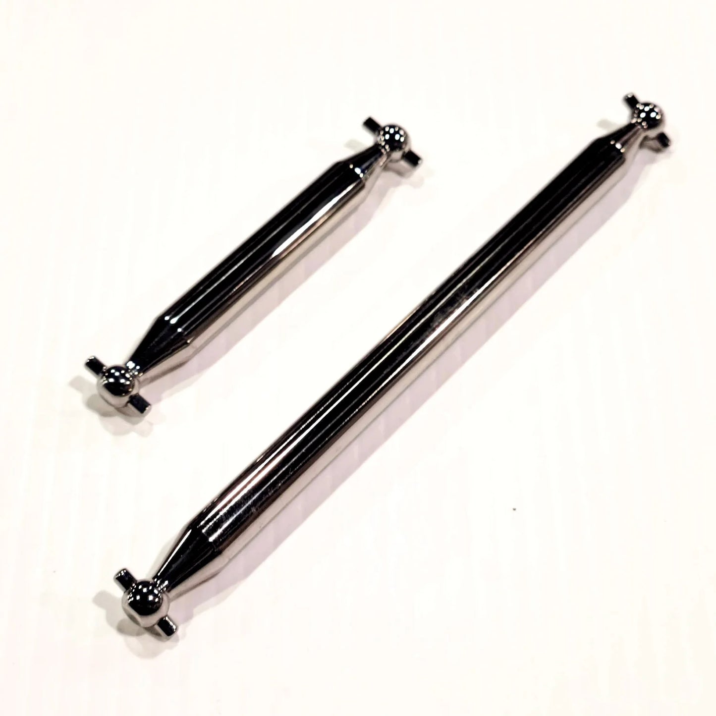 Powerhobby Hobao GTB LONG TITANIUM Center Drive Shafts 10mm (2)