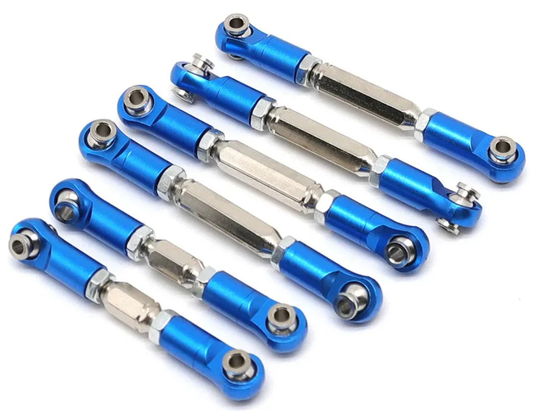 Powerhobby ARRMA 3S Senton Big Rock Typhon Granite BLUE Tie Rods