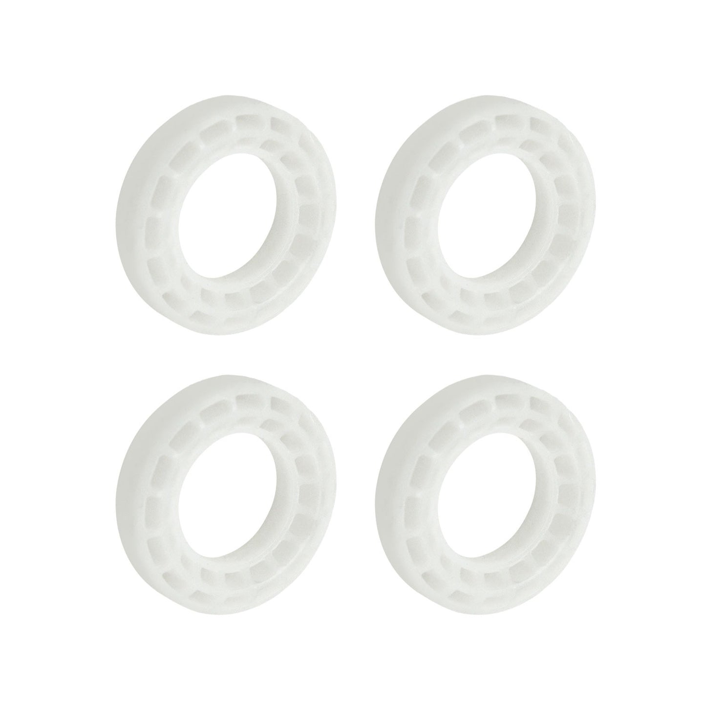 Axial SCX30 Silicon Insert Fit Wheel Tires for 39mm White