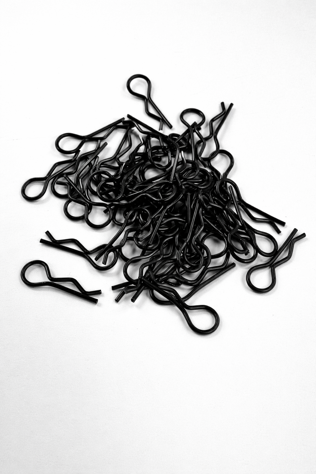 Powerhobby 1/10 Body Clips Black (50).