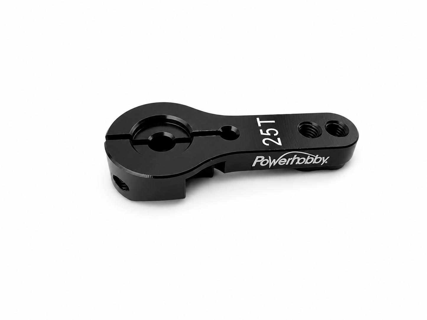 Powerhobby Aluminum 25T Servo Horn Black