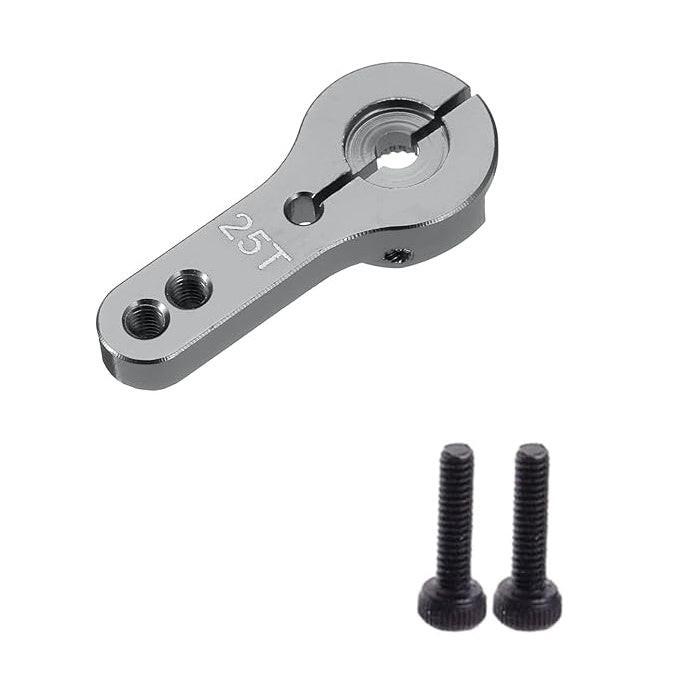 Powerhobby Aluminum 25T Servo Horn Grey.