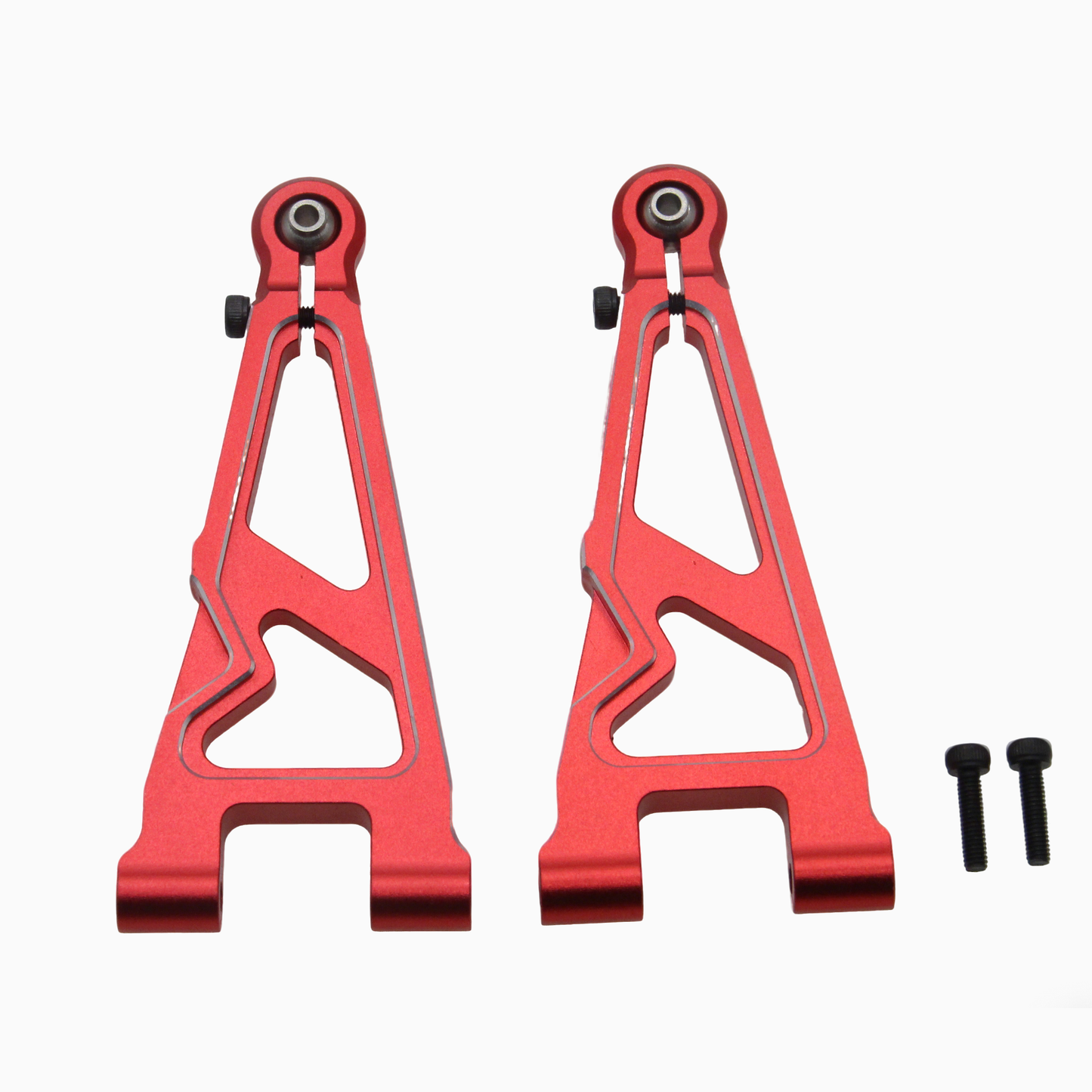 Powerhobby Arrma 1/16 Mini Kraton Aluminum Front Lower Arms Red