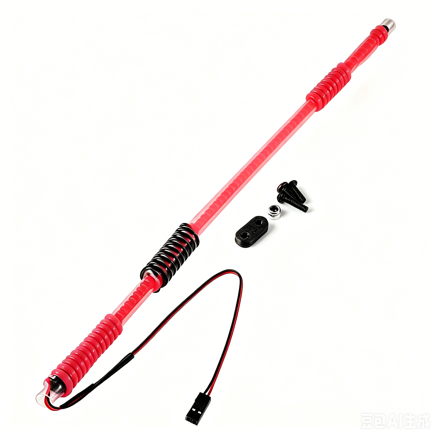 Powerhobby 11" Red LED Flexible Light Whip.