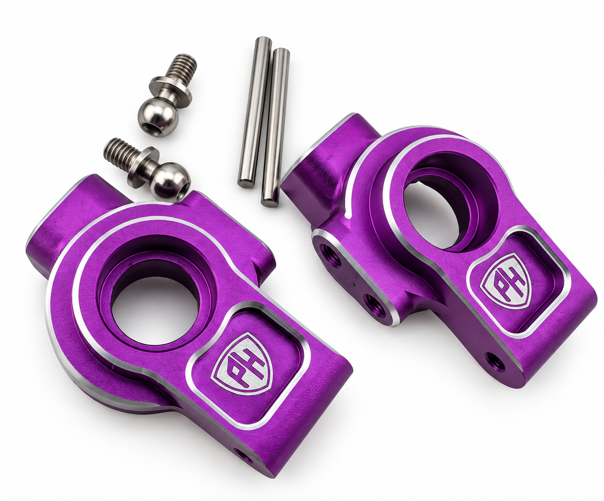Powerhobby Yokomo RD2.0 Aluminum Front Steering Knuckle Block Purple
